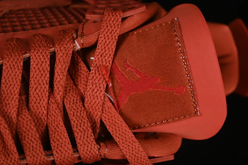 All categories Air Jordan Jordan series basketball shoes Air Jordan 4 cost-effective version Nigel Sylvester x Air Jordan 4 OG "Brick By Brick" AJ4 Joe 4 orange brown HF4340-800